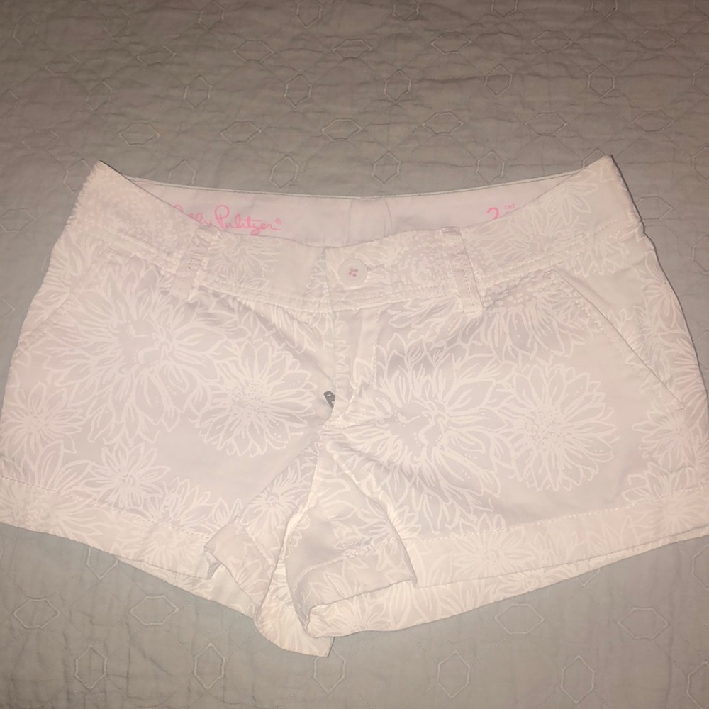 Lily Pulitzer white shorts